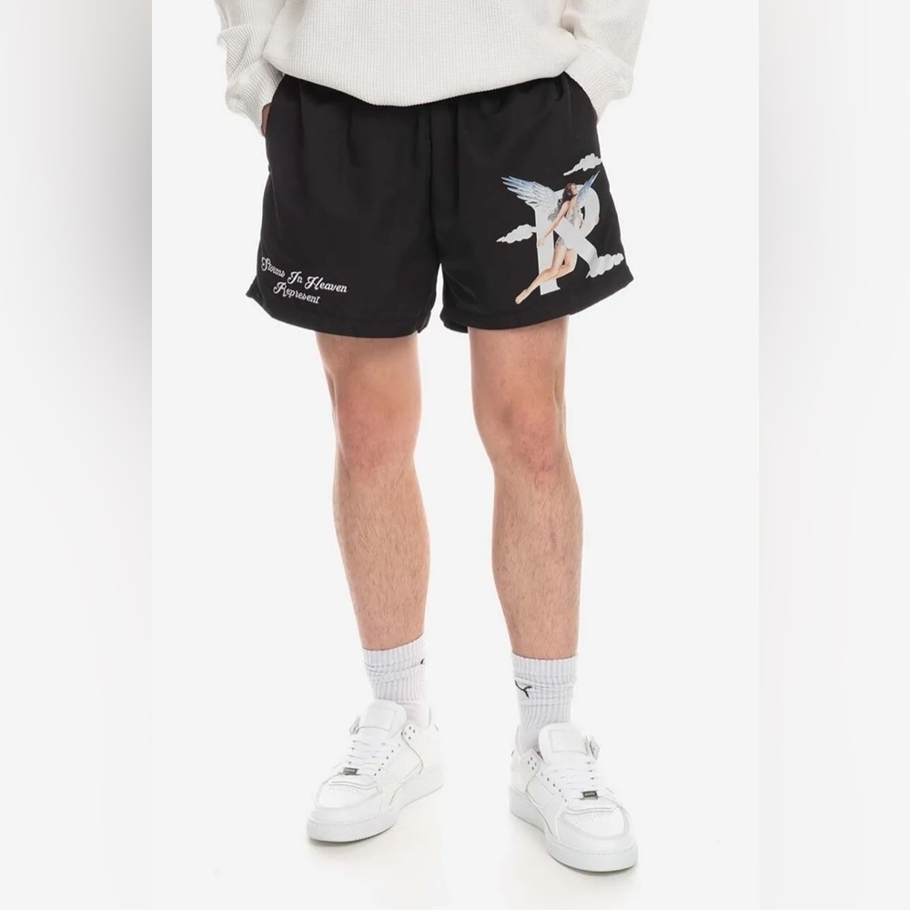 Represent Shorts Storms In Heaven Men's Black Size Medium